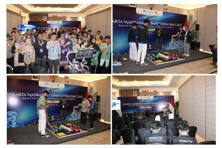 FINAL JMC CABANG LOMBA ROBO BATTLE DIGELAR DI JAKARTA CONVENTION CENTER